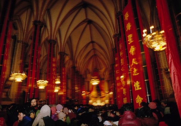 09_Pékin - Cathédrale - Messe de minuit