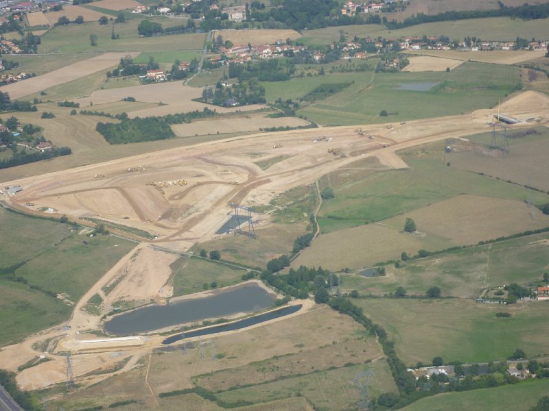 P1160094.JPG - L'arrivée de l'autoroute de balbigny